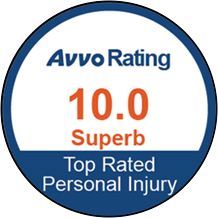 Avvo superb rating badge