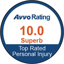 Avvo superb rating badge